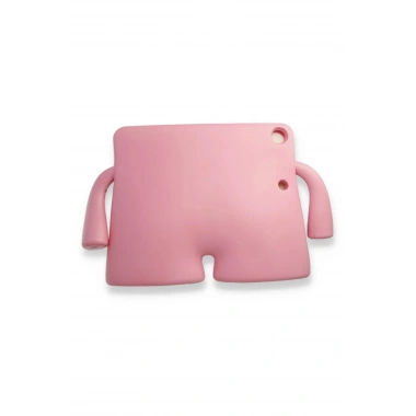 Mey İthalat®  iPad Pro 11 (2021) Kılıf Karakter Tablet Silikon - Açık Pembe