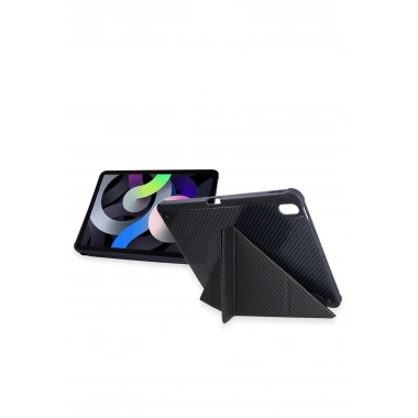 Mey İthalat®  iPad Pro 11 (2024) Kılıf Color Karbon Tablet Kılıfı - Siyah