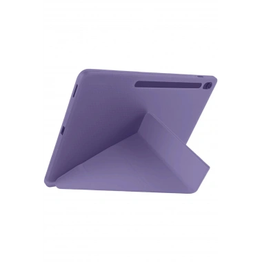 Mey İthalat® iPad Pro 11 (2024) Kılıf Kalemlikli Hugo Tablet Kılıfı - Mor