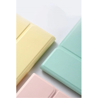 Mey İthalat®  iPad Pro 12.9 (2022) Kılıf KC01 Smart Klavyeli Tablet Kılıfı - Siyah