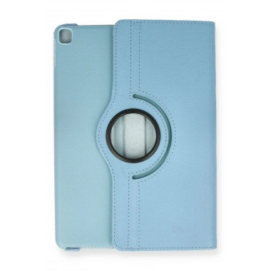 Mey İthalat®  iPad Pro 13 (2024) Kılıf 360 Tablet Deri Kılıf - Turkuaz