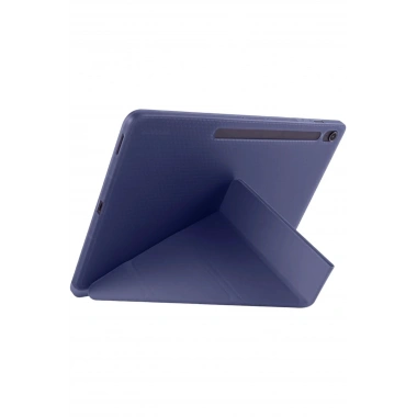 Mey İthalat® iPad Pro 13 (2024) Kılıf Kalemlikli Hugo Tablet Kılıfı - Lacivert