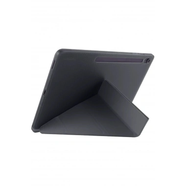 Mey İthalat® iPad Pro 13 (2024) Kılıf Kalemlikli Hugo Tablet Kılıfı - Siyah