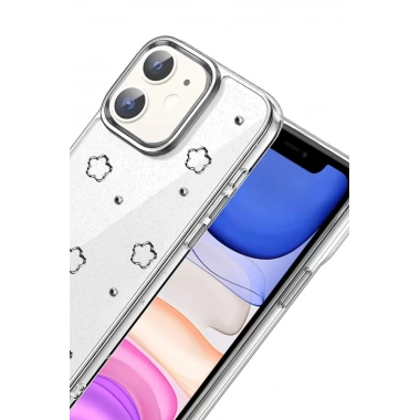 Mey İthalat®   iPhone 11 Fiyonk Desenli Kapak - Desen 2