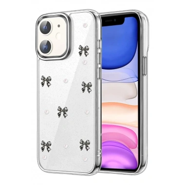 Mey İthalat®   iPhone 11 Fiyonk Desenli Kapak - Desen 8
