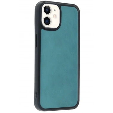 Mey İthalat®  iPhone 11 Kılıf Aras Deri Kapak - Açık Yeşil