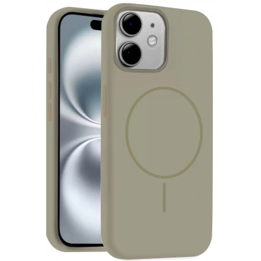 Mey İthalat®   iPhone 11 Kılıf Jully Magsafe Kapak - Çöl Titanyum