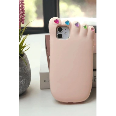 Mey İthalat®  iPhone 11 Kılıf Poky Karakter Silikon Kapak - Desen 14