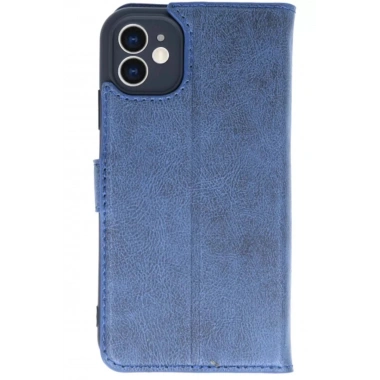 Mey İthalat®   iPhone 11 Kılıf Trend S Plus Kapaklı Kılıf - Lacivert