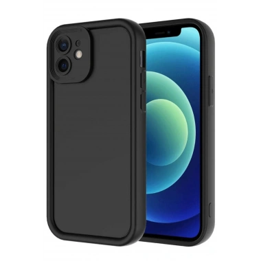 Mey İthalat®  iPhone 11 Kılıf Viera Silikon - Siyah