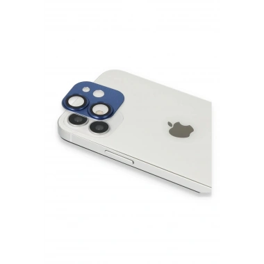 Mey İthalat® iPhone 11 Pers Alüminyum Kamera Lens - Lacivert