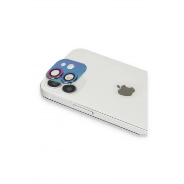 Mey İthalat® iPhone 11 Pers Alüminyum Kamera Lens - Rainbow