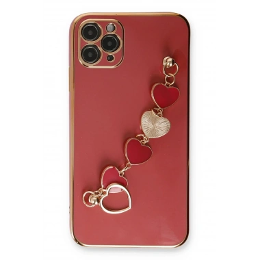 Mey İthalat® iPhone 11 Pro Kılıf Esila Silikon - Kırmızı