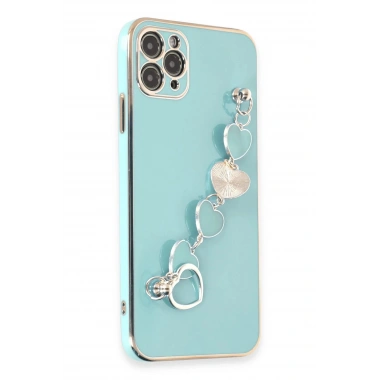 Mey İthalat® iPhone 11 Pro Kılıf Esila Silikon - Su Yeşili