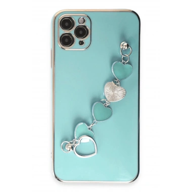 Mey İthalat® iPhone 11 Pro Kılıf Esila Silikon - Su Yeşili