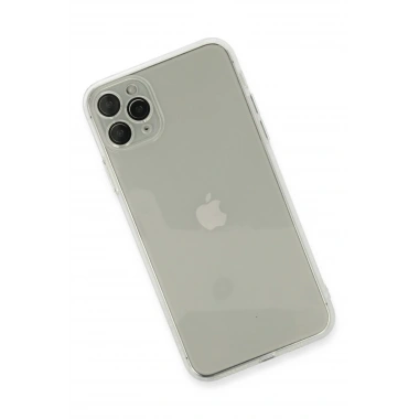 Mey İthalat® iPhone 11 Pro Kılıf Fly Lens Silikon - Şeffaf