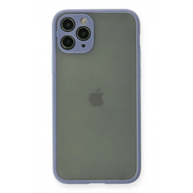 Mey İthalat®  iPhone 11 Pro Kılıf Montreal Silikon Kapak - Gri