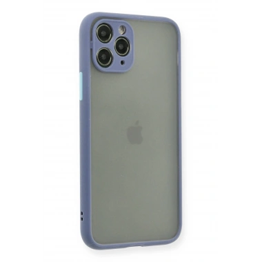 Mey İthalat®  iPhone 11 Pro Kılıf Montreal Silikon Kapak - Gri