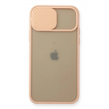 Mey İthalat® iPhone 11 Pro Kılıf Palm Buzlu Kamera Sürgülü Silikon - Pembe
