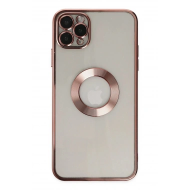 Mey İthalat® iPhone 11 Pro Kılıf Slot Silikon - Rose Gold