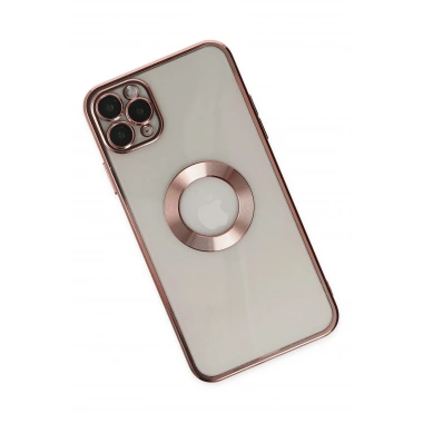 Mey İthalat® iPhone 11 Pro Kılıf Slot Silikon - Rose Gold