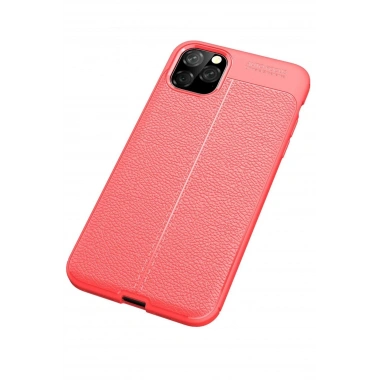 Mey İthalat®  iPhone 11 Pro Max Kılıf Auto Focus Kapak - Kırmızı