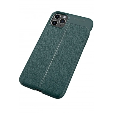 Mey İthalat®  iPhone 11 Pro Max Kılıf Auto Focus Kapak - Yeşil