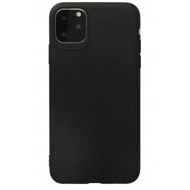 Mey İthalat®  iPhone 11 Pro Max Kılıf First Silikon - Siyah
