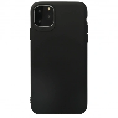 Mey İthalat®  iPhone 11 Pro Max Kılıf First Silikon - Siyah