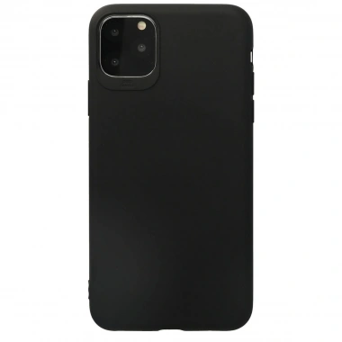 Mey İthalat®  iPhone 11 Pro Max Kılıf First Silikon - Siyah