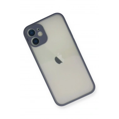 Mey İthalat®  iPhone 11 Pro Max Kılıf Montreal Silikon Kapak - Gri
