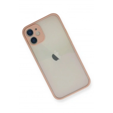 Mey İthalat®  iPhone 11 Pro Max Kılıf Montreal Silikon Kapak - Pembe