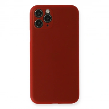 Mey İthalat® iPhone 11 Pro Max Kılıf PP Ultra İnce Kapak - Kırmızı