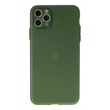 Mey İthalat®  iPhone 11 Pro Max Kılıf Puma Silikon - Yeşil