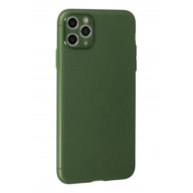 Mey İthalat®  iPhone 11 Pro Max Kılıf Puma Silikon - Yeşil
