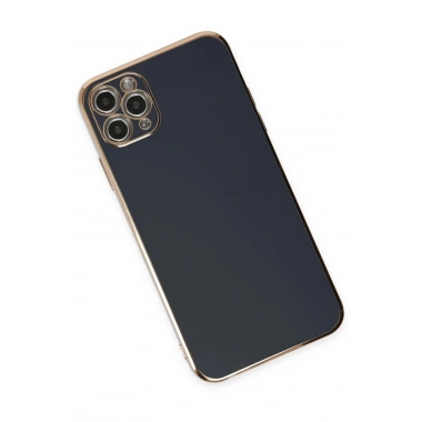 Mey İthalat®  iPhone 11 Pro Max Kılıf Volet Silikon - Siyah