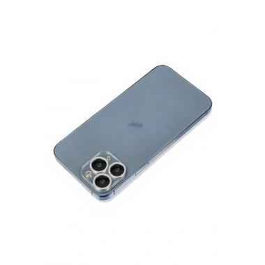 Mey İthalat® iPhone 11 Pro Shine Kamera Lens Koruma Cam - Gümüş