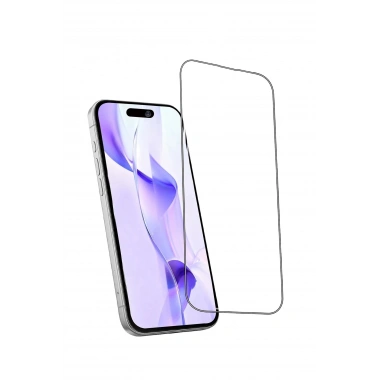 Mey İthalat®   iPhone 12 Bilvis 5in1 3D Magic Cam Ekran Koruyucu - Siyah