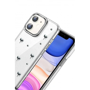 Mey İthalat®   iPhone 12 Fiyonk Desenli Kapak - Desen 1