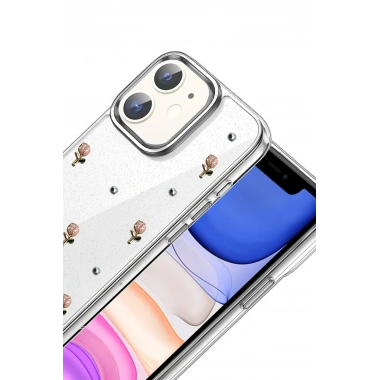 Mey İthalat®   iPhone 12 Fiyonk Desenli Kapak - Desen 6
