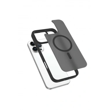 Mey İthalat®   iPhone 12 Jota Magsafe Kapak - Titan Gri