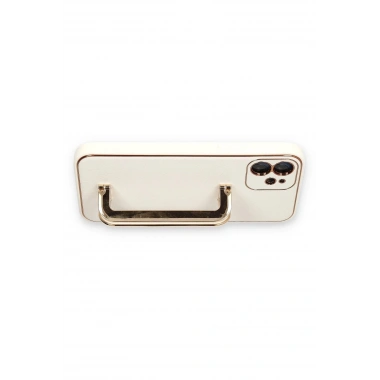 Mey İthalat®  iPhone 12 Kılıf Coco Elit Kapak - Beyaz