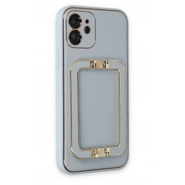 Mey İthalat®  iPhone 12 Kılıf Coco Elit Kapak - Turkuaz