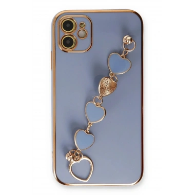 Mey İthalat® iPhone 12 Kılıf Esila Silikon - Gri