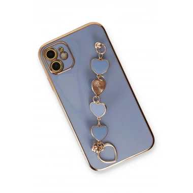 Mey İthalat® iPhone 12 Kılıf Esila Silikon - Gri