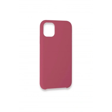 Mey İthalat®  iPhone 12 Kılıf Lansman Legant Silikon - Fuşya