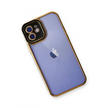Mey İthalat® iPhone 12 Kılıf Liva Lens Silikon - Siyah