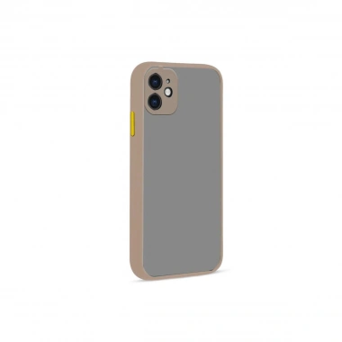 Mey İthalat®  iPhone 12 Kılıf Montreal Silikon Kapak - Pembe