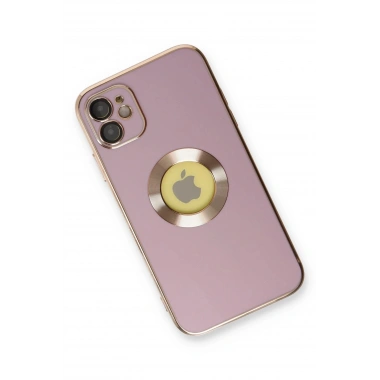 Mey İthalat® iPhone 12 Kılıf Store Silikon - Mor