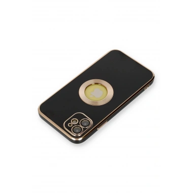 Mey İthalat® iPhone 12 Kılıf Store Silikon - Siyah
